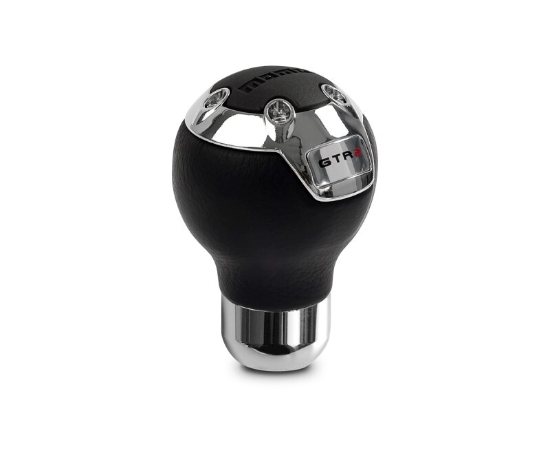❁momo❁ Momo Anatomico Black Leather Shift Knob Short ASBK1