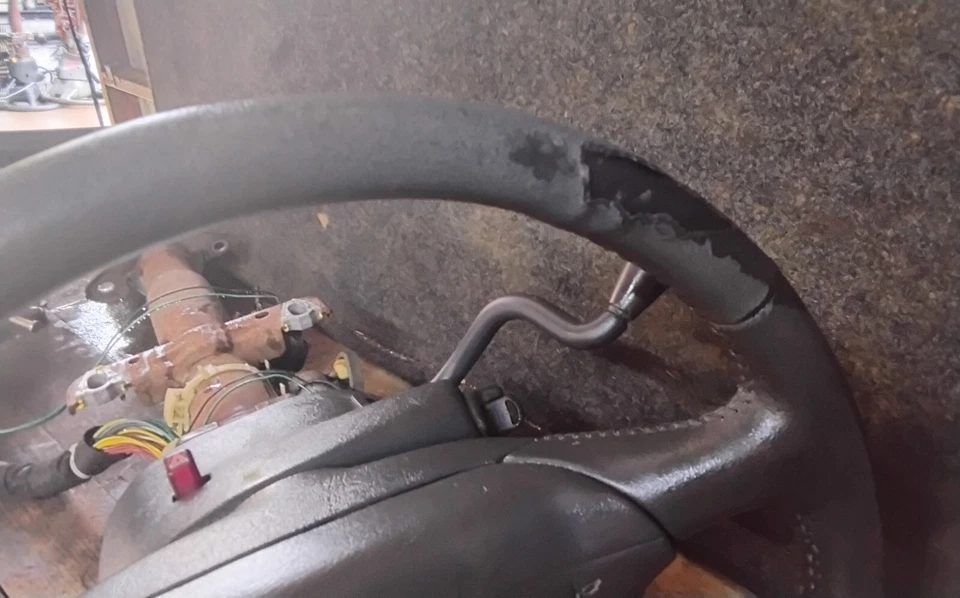 Blazer Chevy S-10 1997 GMC Jimmy Sonoma columna de dirección inclinable crucero con llave OEM Foto 4 de 4