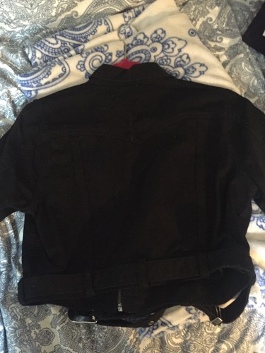 Black Denim Jacket small - Picture 10 of 10