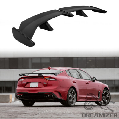 54'' Matte Black GT PRO Style Rear Trunk Spoiler Wing For KIA Stinger 2018-2023 