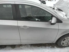 17 CHEVY SONIC Front Door Manual PASSENGERsilver Ice Metallic Gan
