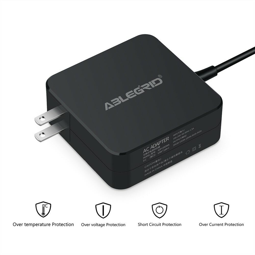 Chargeur Secteur USB-C 90W Pour HP EliteBook 1040 G4, 15-bl108ca - Drlappy - Occasion
