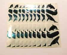 Mrs.Grossman's Stickers Lot of 10 Strips ~Whales Photoessence~ 2011