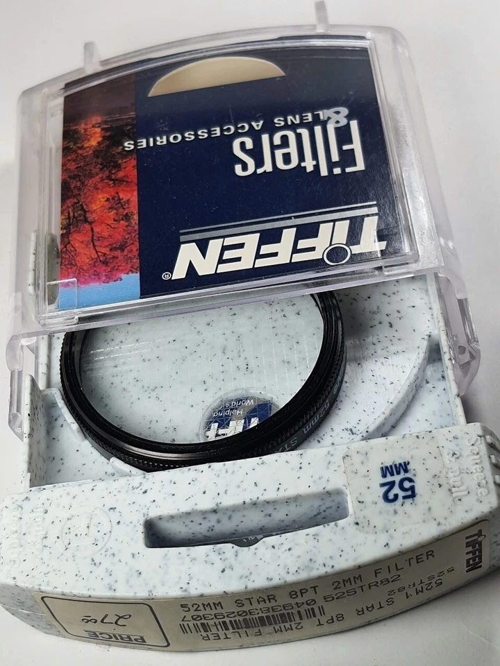 TiFFEN 52mm 8pt / 2mm Grid Star Effect Authentic 52 mm E52 Streaking Pattern E52 - Image 3 of 4