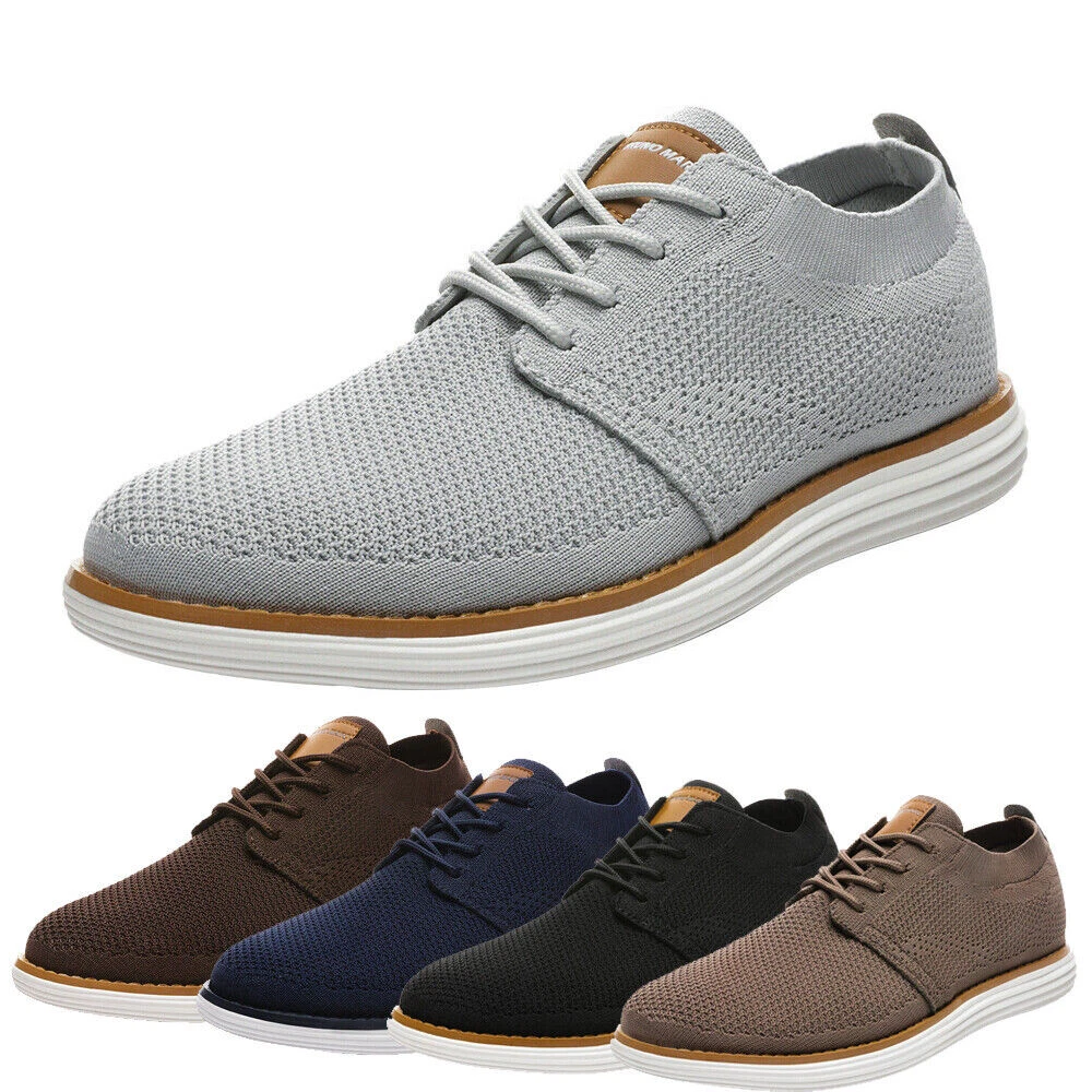 Men's Breeze Mesh Sneakers Oxford Lace-up Comfortable Casual Walking Shoes
Opens in a new window or