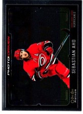 2021-22 O-Pee-Chee Platinum Photo Driven #PD-6 Sebastian Aho Hurricanes