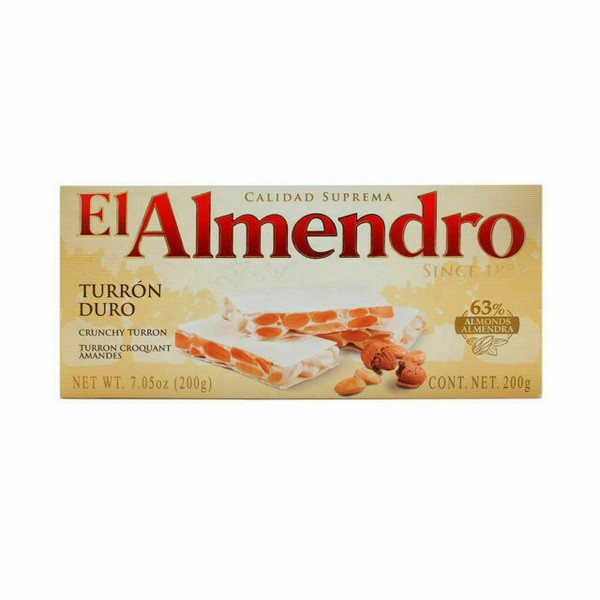 El Almendro – Turrón Sticks Crunchy Almond 50g - Weißer Nougat