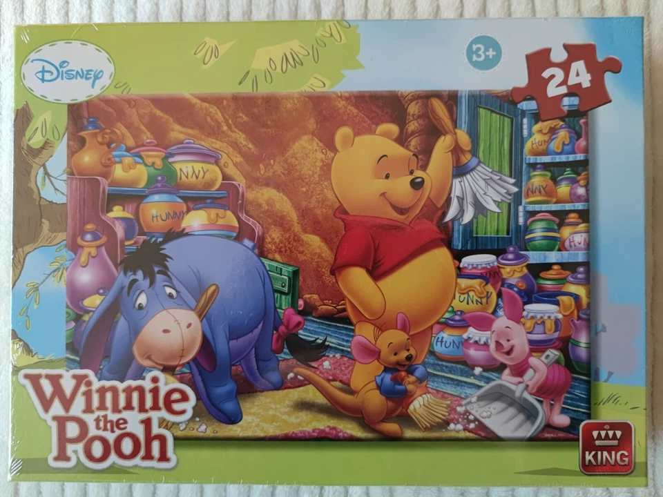 Walt Disney - Winnie Puuh Puzzle 24 X 17 cm (24 Teile) für Kinder ab 3 Jahren