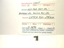 COLT D-FRAME.  SEE DESCRIPTION FOR MODEL FIT. (LATCH PIN-.178") (ITEM # J-3699)