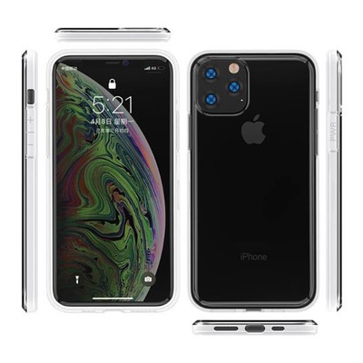 For iPhone 11 Pro Case TPU Protective Back Slim Thin Cover Transparent Clear