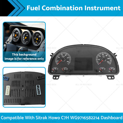 Fuel Combination Instrument Suitable For Sitrak Howo C7H WG9716582214 Dashboard