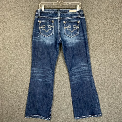 Express Rerock Jeans 10S Womens Bootcut 
