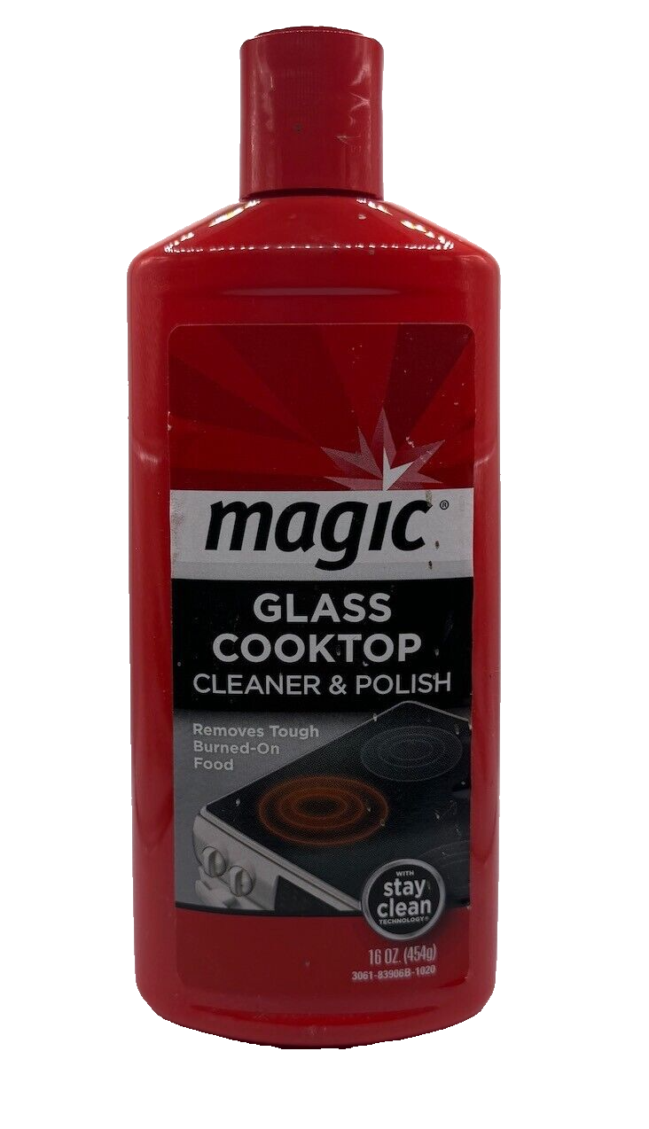 Magic Glass Cooktop Cleaner & Polish, 16 oz, Sealed eBay