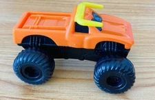 McDonald's Happy Meal Feld Motor Sports Red Monster Jam Truck w/ Horns 4" Long
