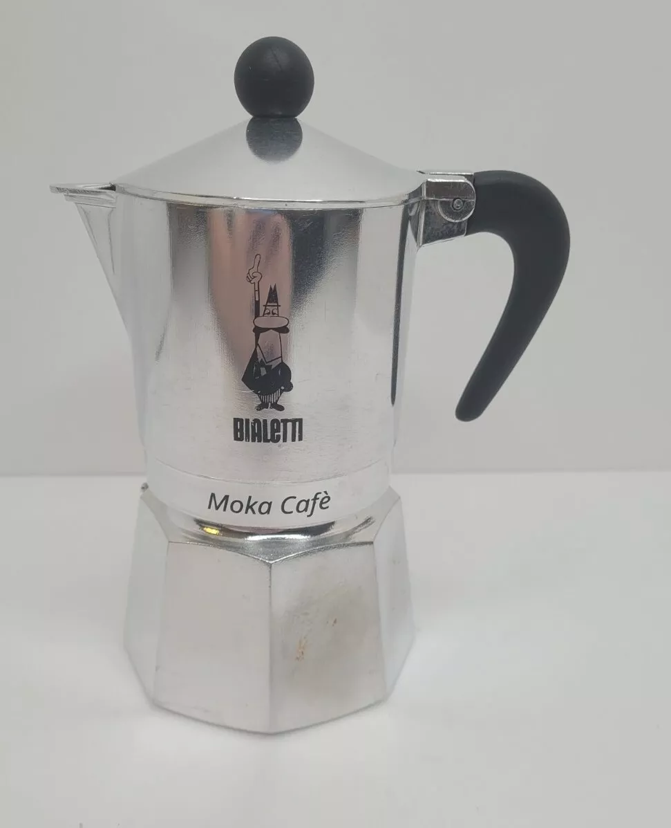 Bialetti Moka Cafe Stove Top Espresso 1 Cup Percolator Italian W28