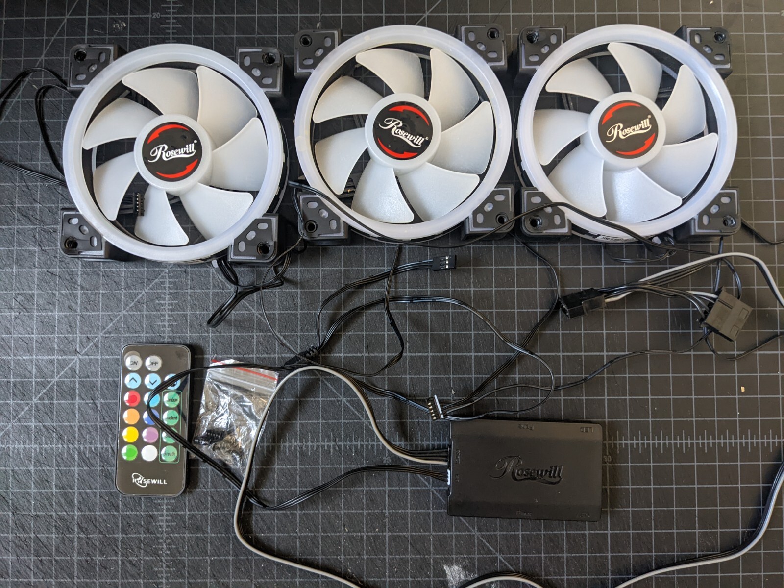 Rosewill RGBF-S12001 120mm Dual Ring 