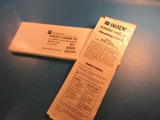 W.H. Brady PCK-5 Printer Cleaning Kit for TLS2200, Only 4 Cleaning Cards in Pack