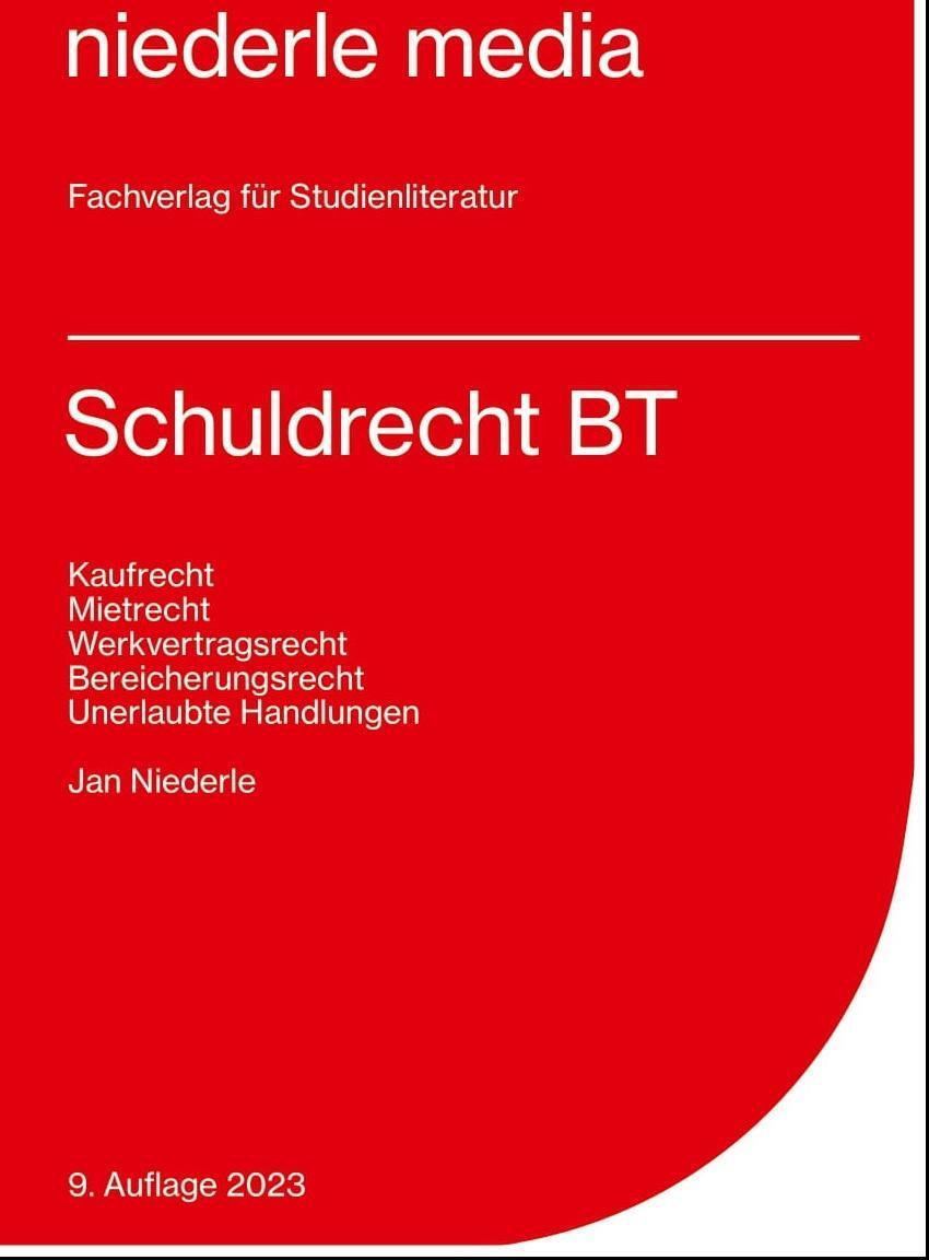 Thumbnail - Jan Niederle | Schuldrecht Bt. Karteikarten | Taschenbuch | Deutsch