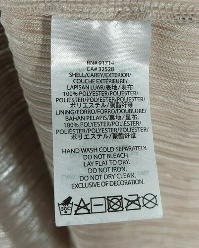 NWT AX Armani Exchange Silver Metallic Cocktail Dress Women's Size 6 - Picture 5 of 5