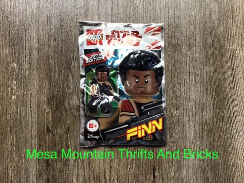 LEGO® Star Wars 911834 Finn Foil Pack Minifigure Limited Edition! Brand New!
