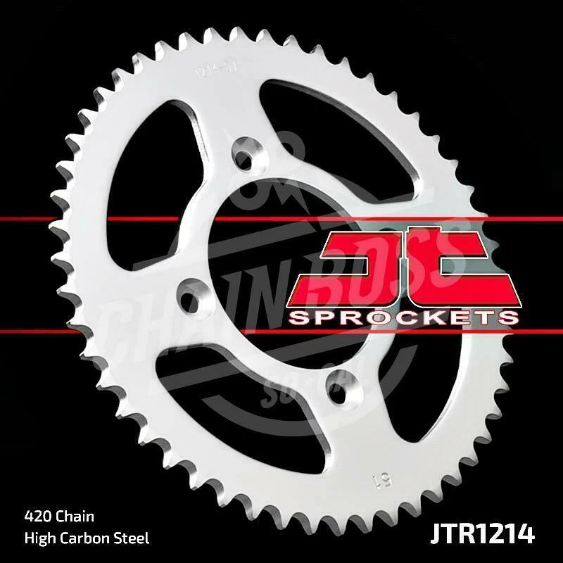 Kit de piñones y cadena de transmisión 420 JT para Honda XR80 1985-2003 Foto 4 de 4