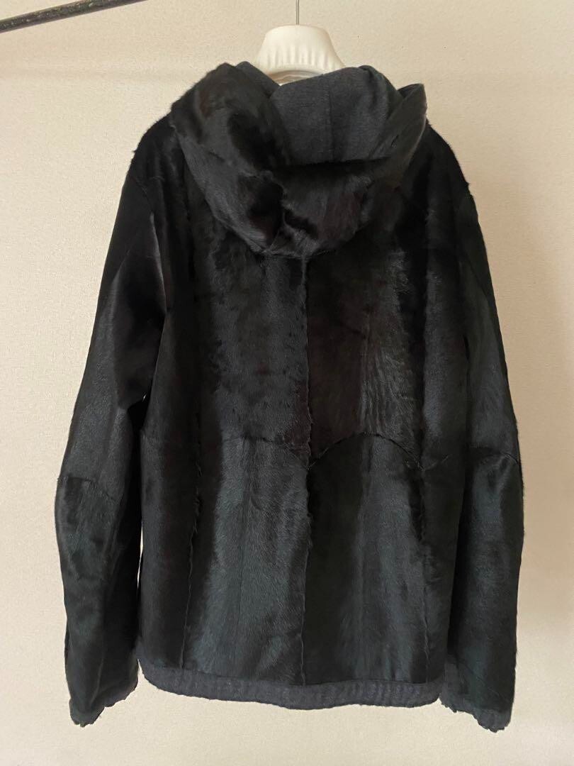 ジャケット・アウター 99aw archive prada wool design coat 1999AW prada sport goat fur wool cashmere reversible parka