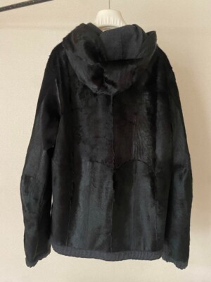 1999AW prada sport goat fur wool cashmere reversible parka