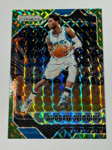 2016-17 Panini Prizm Mosaic Andrew Wiggins Green Camo Prizm /25 #4