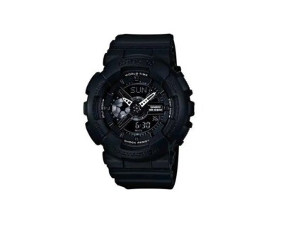 Casio Baby-G Analogue/Digital Black Beach Travel Series BGA250