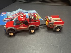 2007 Lego City 7942 Off Road Fire Rescue 100% Complete W/Instructions