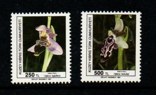 World Orchid Flower Stamps - Picture 17 of 65