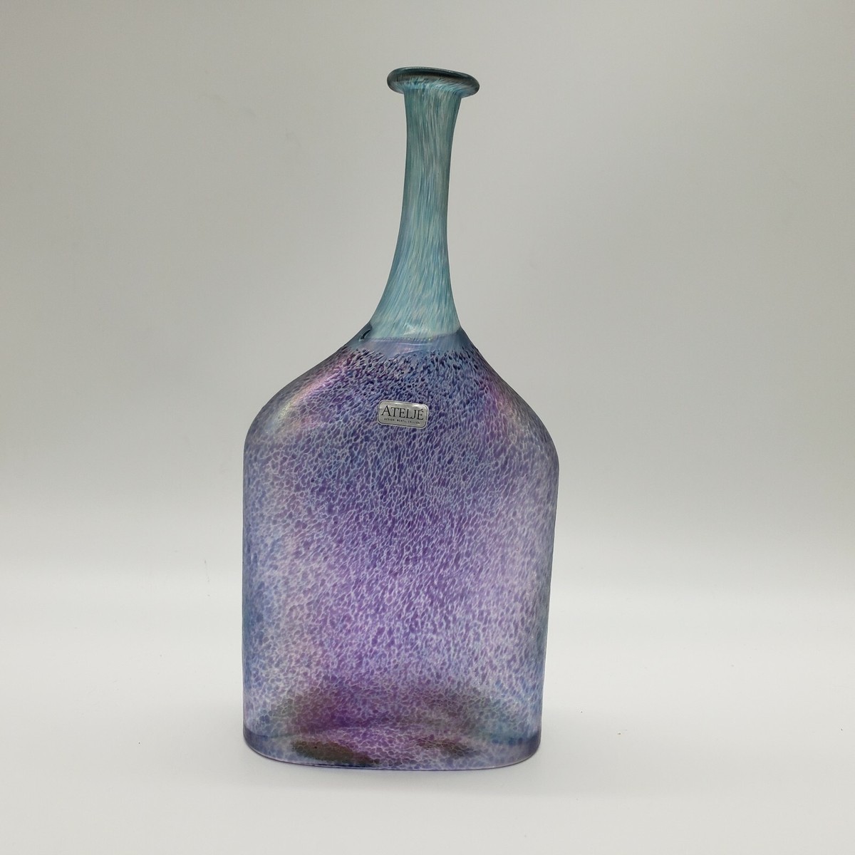 KOSTA BODA Bertil Vallien Signed Satellite Bottle Vase 373/4