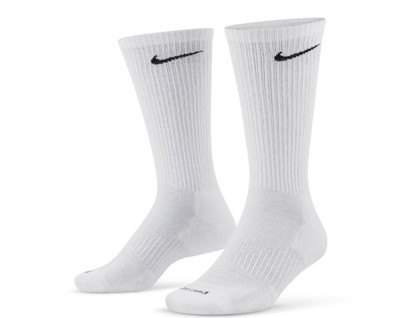 Nike Everyday Plus Dri-FIT Adult Mens L (8-12) Cushioned 6 Pair Crew Socks