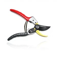 TONMA Bypass Pruning Shears [Made in Japan] 8 Inch Heavy Duty Garden Shears f...