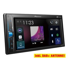 PIONEER 2-DIN DMH-A3300DAB Auto Radioset für VW Polo 4 9N(3) & Passat B5 B/BG