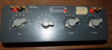General Radio Company Decade Voltage Divider 1454A S/N5079