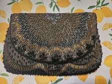 Vintage La Regale Hand Beaded Clutch