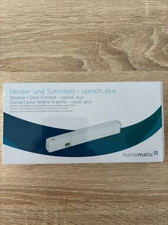 Homematic IP Smart Home Fenster Und Türkontakt optisch; Plus (2 Batterien)
