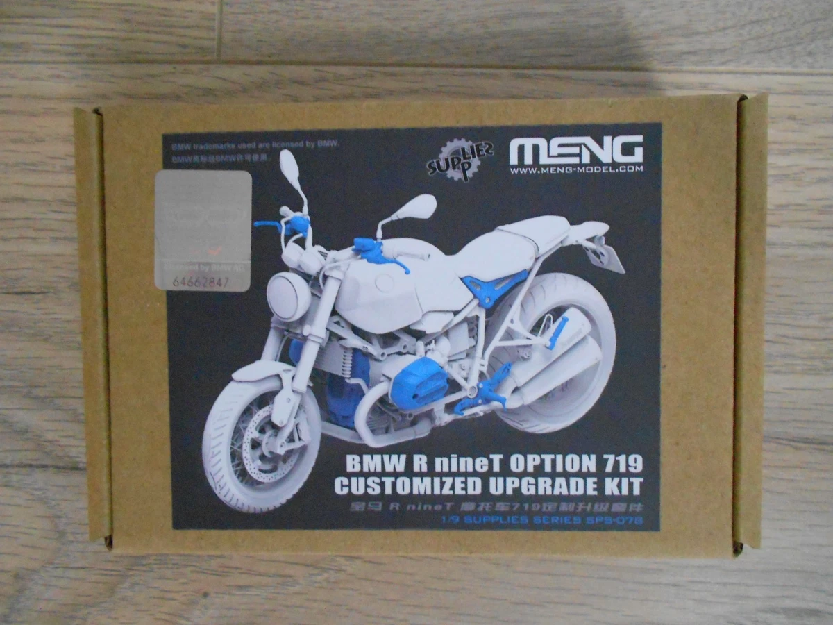 Meng MT003U - Maquette moto BMW R nineT Black Storm 1/9