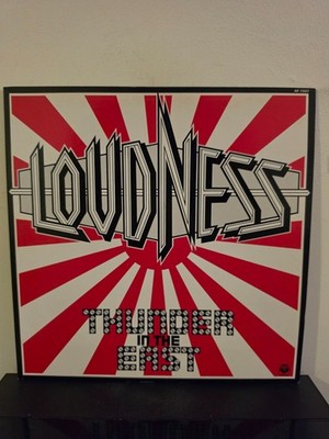 LOUDNESS Thunder In The East 1985 LP HARD ROCK HEAVY METAL ORG JAP PRS VINYL