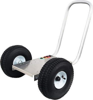 Ultimate Pressure Washer Cart with Wheels & Handle - Silver (10x15)
