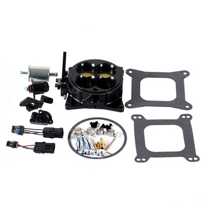 #ad Billet EFI Fuel Injection CNC 1300CFM 1375 CFM 4 Barrel 4150 Throttle Body Black $165.99