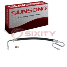 Sunsong Power Steering Pressure Line Hose For 1980-1989 Ford F-150 Assembly Mc