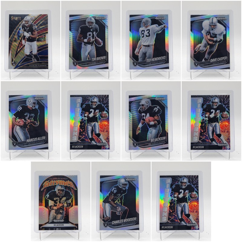 [11] BO JACKSON WOODSON ALLEN BROWN 2025 PANIIN PRIZM TALISMEN /249 Q6638