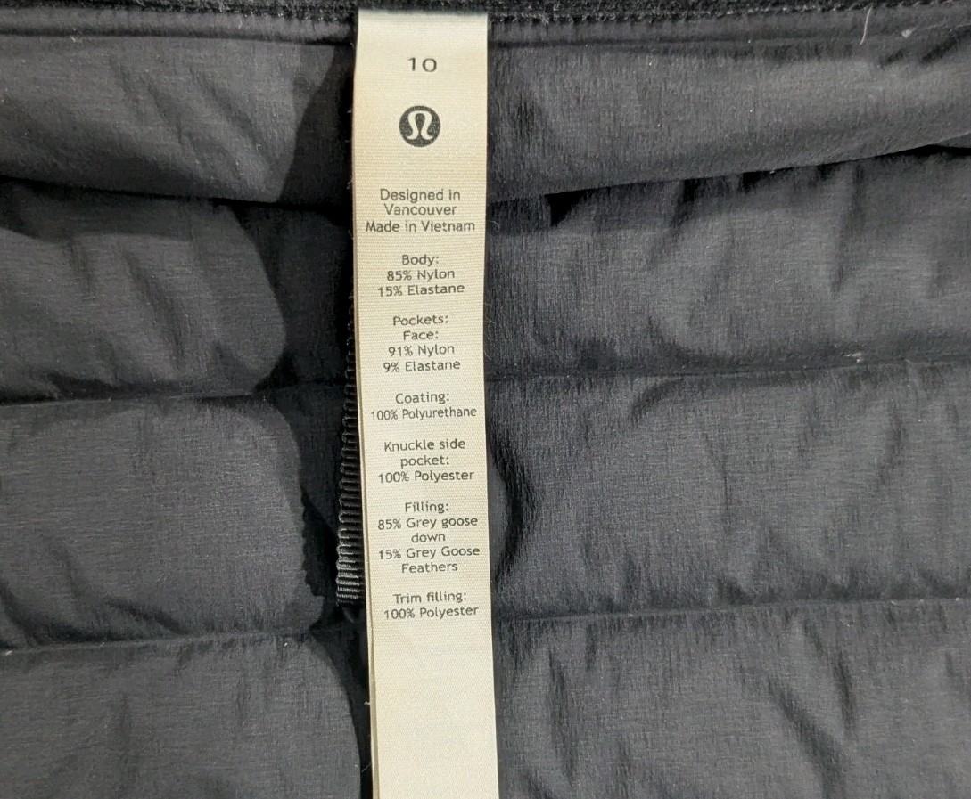Lululemon Pack It Down Short Jacket Black Women's… - image 5