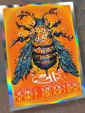 311 poster Chicago, IL  Northerly Island Blue Rainbow Foil Variant Munk One #/15