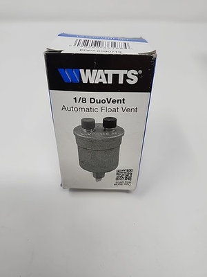 #ad WATTS AUTOMATIC FLOAT DUO VENT 1 8quot; 590719 1 Unit $17.99