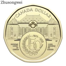 2025 Canada Dollar Coin Supreme Court 150th Non-Coloured - Free shipping