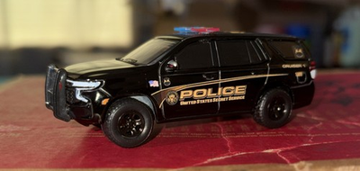 #ad New Black Look Tahoe United States Secret Service Plain View Police Kitbash $85.00