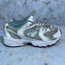 New Balance 530 Youth Kids Size 13 Running Shoes White Blue Athletic Sneakers